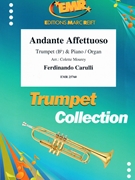 Andante Affettuoso by Carulli Ferdinando - Mourey Colette - for Trumpet and Organ (Trumpet and Organ)