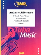 Andante Affettuoso by Carulli Ferdinando - Mourey Colette - for Bb Bass and Organ (Bb Bass and Organ)