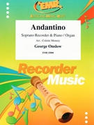 Andantino by Onslow George - Mourey Colette - for Soprano Recorder and Organ (Soprano Recorder and Organ)