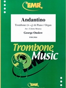 Andantino by Onslow George - Mourey Colette - for Trombone and Piano (Trombone and Piano)