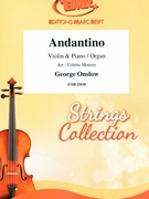 Andantino by Onslow George - Mourey Colette - for Violin and Organ (Violin and Organ)