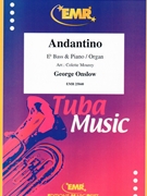 Andantino by Onslow George - Mourey Colette - for Eb Bass and Piano (Eb Bass and Piano)