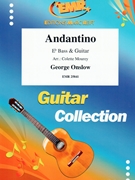 Andantino by Onslow George - Mourey Colette - for Eb Bass and Guitar (Eb Bass and Guitar)
