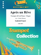 Apres un Reve by Faure Gabriel - Mourey Colette - for Trumpet and Organ (Trumpet and Organ)