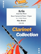 Aria by Bruch Max - Mourey Colette - for Bass Clarinet and Organ (Bass Clarinet and Organ)