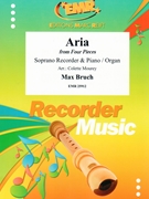 Aria by Bruch Max - Mourey Colette - for Soprano Recorder and Organ (Soprano Recorder and Organ)