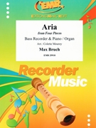 Aria by Bruch Max - Mourey Colette - for Bass Recorder and Piano (Bass Recorder and Piano)