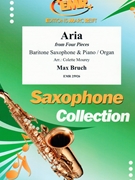 Aria by Bruch Max - Mourey Colette - for Baritone Saxophone and Organ (Baritone Saxophone and Organ)