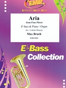 Aria by Bruch Max - Mourey Colette - for Eb Bass and Organ (Eb Bass and Organ)