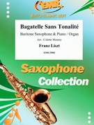Bagatelle Sans Tonalite by Liszt Franz - Mourey Colette - for Baritone Saxophone and Organ (Baritone Saxophone and Organ)
