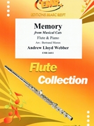 Memory by Lloyd Webber Andrew - Moren Bertrand - for Flute and Piano (Flute and Piano)