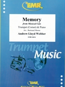 Memory by Lloyd Webber Andrew - Moren Bertrand - for Cornet and Piano (Cornet and Piano)