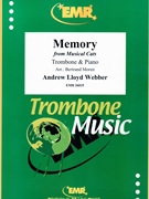 Memory by Lloyd Webber Andrew - Moren Bertrand - for Trombone and Piano (Trombone and Piano)