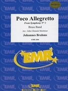 Poco Allegretto by Brahms Johannes - Mortimer John Glenesk - for Brass Band (Brass Band)