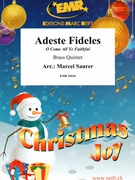 Adeste Fideles by Saurer Marcel for 2 Trumpets Horn Trombone and Tuba (2 Trumpets Horn Trombone and Tuba)