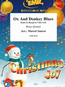 Ox And Donkey Blues by Saurer Marcel for 3 Trumpets Trombone and Tuba (3 Trumpets Trombone and Tuba)