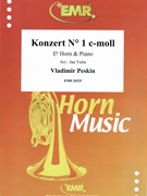 Konzert # 1 c-moll by Peskin Vladimir - Valta Jan - for Eb Horn and Piano (Eb Horn and Piano)