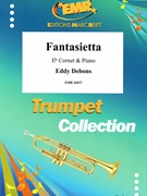 Fantasietta by Debons Eddy for Eb Cornet and Piano (Eb Cornet and Piano)