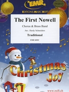 The First Nowell by Traditional - Hardy Schneiders - for Brass Band (Brass Band (+ Chorus SATB))
