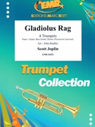 Gladiolus Rag by Joplin Scott - Jirka Kadlec - for 4 Trumpets (4 Trumpets (Piano / Guitar Bass Guitar Drums Percussion (optional)))