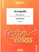 Acropolis by Barclay Ted for 2 Trumpets Horn Trombone and Drums (2 Trumpets Horn Trombone and Drums (Piano / Guitar Bass Guitar Drums Percussion (optional)))