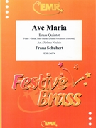 Ave Maria by Schubert Franz - Naulais Jerome - for 2 Trumpets Horn Trombone Tuba and Drums (2 Trumpets Horn Trombone Tuba and Drums (Piano / Guitar Bass Guitar Drums Percussion (optional)))