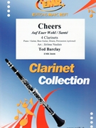 Cheers by Barclay Ted - Naulais Jerome - for 4 Clarinets (4 Clarinets (Piano / Guitar Bass Guitar Drums Percussion (optional)))