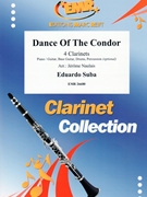 Dance Of The Condor by Suba Eduardo - Naulais Jerome - for 4 Clarinets (4 Clarinets (Piano / Guitar Bass Guitar Drums Percussion (optional)))