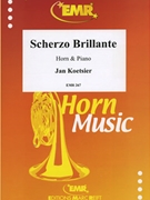 Scherzo Brilliante by Koetsier Jan for Horn and Piano (Horn and Piano)