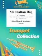 Manhattan Rag by Mortimer John Glenesk - Naulais Jerome - for 5 Trumpets and Piano (5 Trumpets and Piano (Piano / Guitar Bass Guitar Drums Percussion (optional)))