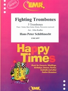 Fighting Trombones by Schiltknecht Hans Peter - Jirka Kadlec - for 5 Trombones (5 Trombones (Piano / Guitar Bass Guitar Drums Percussion (optional)))