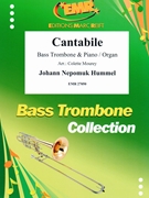 Cantabile by Hummel Johann Nepomuk - Mourey Colette - for Bass Trombone and Organ (Bass Trombone and Organ)