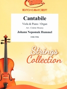 Cantabile by Hummel Johann Nepomuk - Mourey Colette - for Viola and Organ (Viola and Organ)