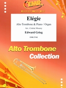 Elegie by Grieg Edward - Mourey Colette - for Alto Trombone and Organ (Alto Trombone and Organ)