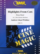 Highlights From Cats by Lloyd Webber Andrew - Mortimer John Glenesk - for Brass Band (Brass Band)