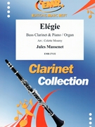 Elegie by Massenet Jules - Mourey Colette - for Bass Clarinet and Piano (Bass Clarinet and Piano)