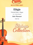 Elegie by Massenet Jules - Mourey Colette - for Viola and Organ (Viola and Organ)