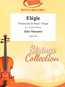 Elegie by Massenet Jules - Mourey Colette - for Violoncello and Organ (Violoncello and Organ)