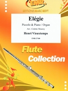 Elegie by Vieuxtemps Henri - Mourey Colette - for Piccolo and Organ (Piccolo and Organ)