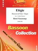 Elegie by Vieuxtemps Henri - Mourey Colette - for Bassoon and Piano (Bassoon and Piano)