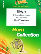 Elegie by Vieuxtemps Henri - Mourey Colette - for Horn and Organ (Horn and Organ)