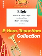 Elegie by Vieuxtemps Henri - Mourey Colette - for Eb Horn and Piano (Eb Horn and Piano)