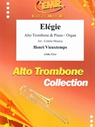 Elegie by Vieuxtemps Henri - Mourey Colette - for Alto Trombone and Organ (Alto Trombone and Organ)