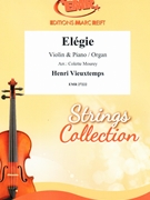 Elegie by Vieuxtemps Henri - Mourey Colette - for Violin and Organ (Violin and Organ)
