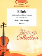 Elegie by Vieuxtemps Henri - Mourey Colette - for Violoncello and Organ (Violoncello and Organ)