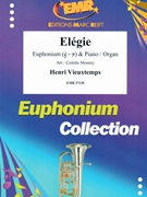 Elegie by Vieuxtemps Henri - Mourey Colette - for Euphonium and Organ (Euphonium and Organ)