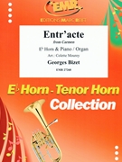 Entr'acte by Bizet Georges - Mourey Colette - for Eb Horn and Piano (Eb Horn and Piano)