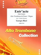 Entr'acte by Bizet Georges - Mourey Colette - for Alto Trombone and Organ (Alto Trombone and Organ)