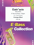 Entr'acte by Bizet Georges - Mourey Colette - for Eb Bass and Piano (Eb Bass and Piano)