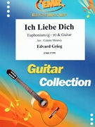 Ich Liebe Dich by Grieg Edvard - Mourey Colette - for Euphonium and Guitar (Euphonium and Guitar)